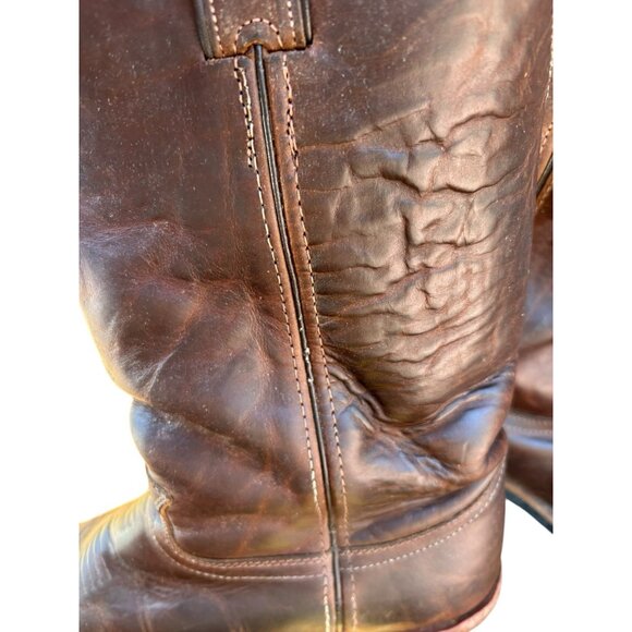 CHIPPEWA 29300 SORONTO BAY APACHE LEATHER WESTERN COWBOY BOOTS MENS 9.5 EE - Picture 5 of 9